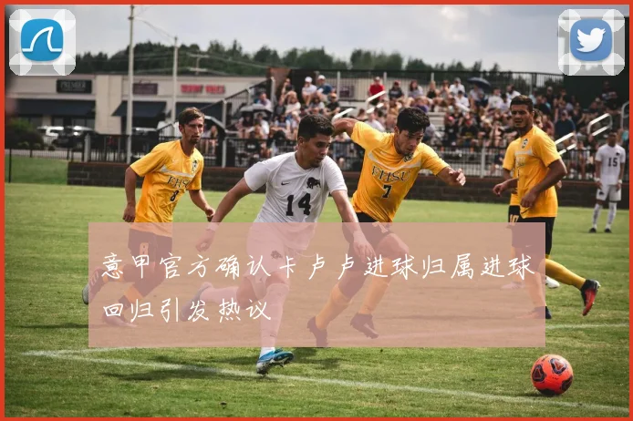 意甲官方确认卡卢卢进球归属进球回归引发热议